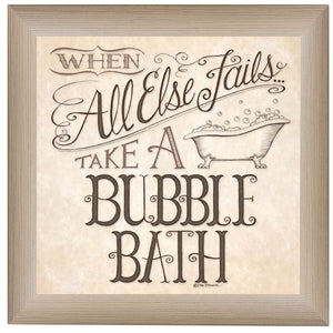 When All Else Fails 1 Brown Framed Print Wall Art