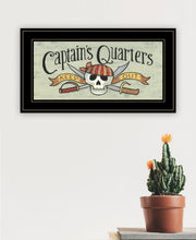 Captains Quarters 2 Black Framed Print Wall Art