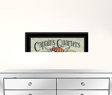 Captains Quarters 2 Black Framed Print Wall Art