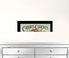 Captains Quarters Pirates Black Framed Print Wall Art