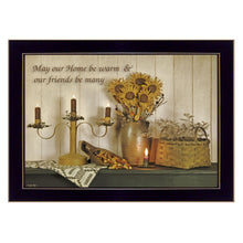 Our Home 1 Black Framed Print Wall Art