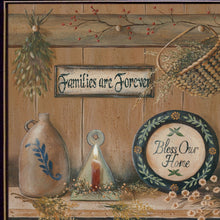 Treasures On The Shelf II 1 Black Framed Print Wall Art