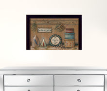 Treasures On The Shelf II 1 Black Framed Print Wall Art