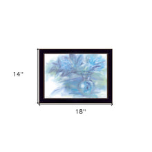 Morning Glory 1 Black Framed Print Wall Art