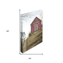 Quilt Barn 2 Wrapped Canvas Print Wall Art