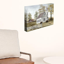 Sunday Go To Meetin Wrapped Canvas Print Wall Art