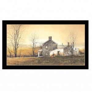 Rising Early 2 Black Framed Print Wall Art
