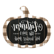 Autumn The Years Last Loveliest Smile Pumpkin Shape Wall Art