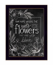 Yet To Bloom 2 Black Framed Print Wall Art