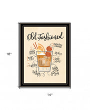 Old Fashioned Black Framed Print Wall Art