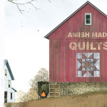 Quilt Barn White Wrapped Canvas Print Wall Art