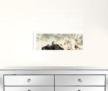 The Winter Robin 5 White Wrapped Canvas Print Wall Art