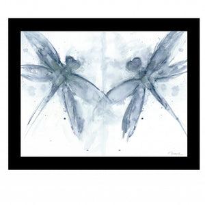 Fly Away 1 Black Framed Print Wall Art