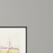 Le Croisic Ii Framed Art Black Picture Frame Print Wall Art