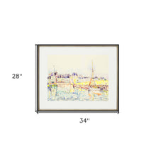 Le Croisic Ii Framed Art Black Picture Frame Print Wall Art