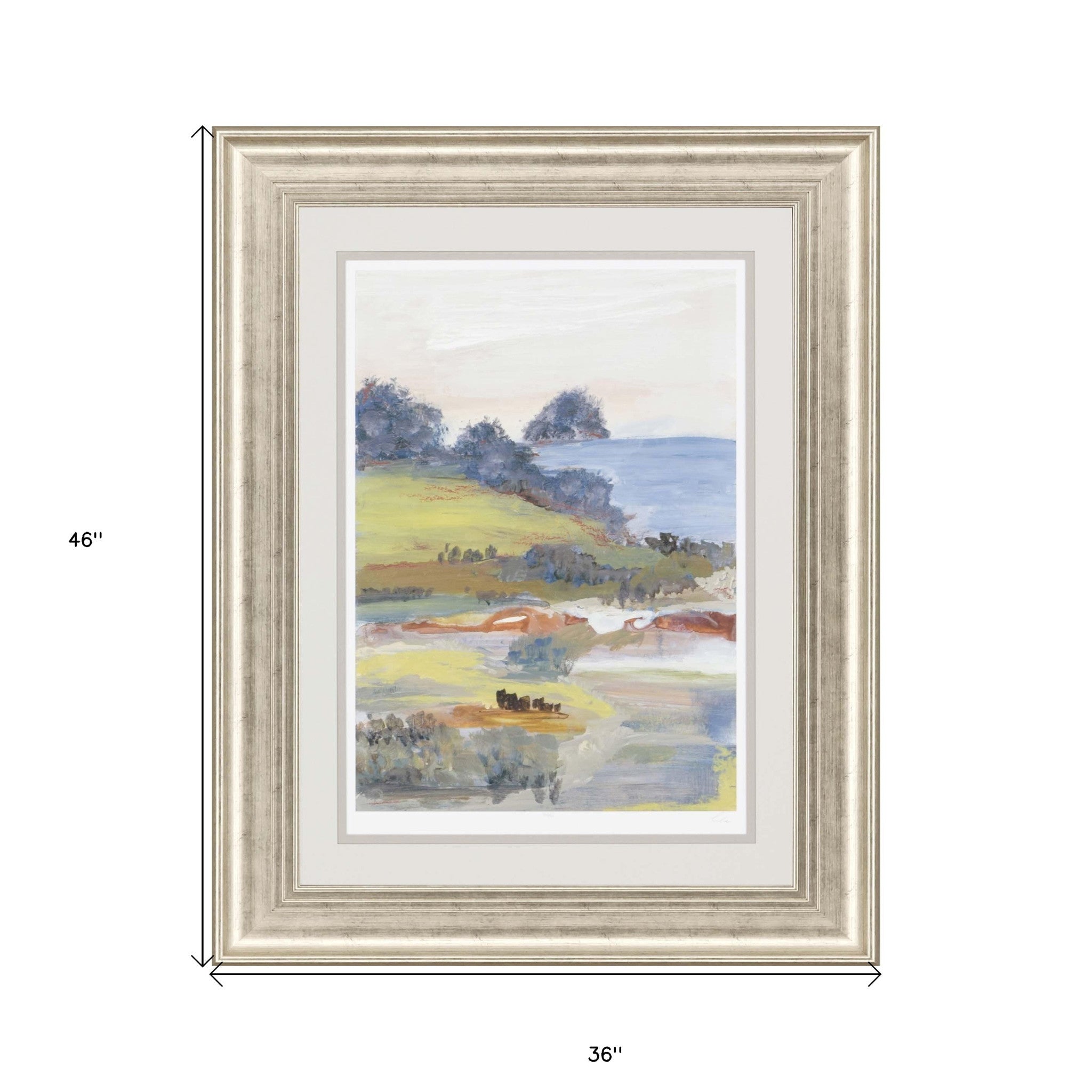 Generosity I Framed Art Silver Picture Frame Print Wall Art