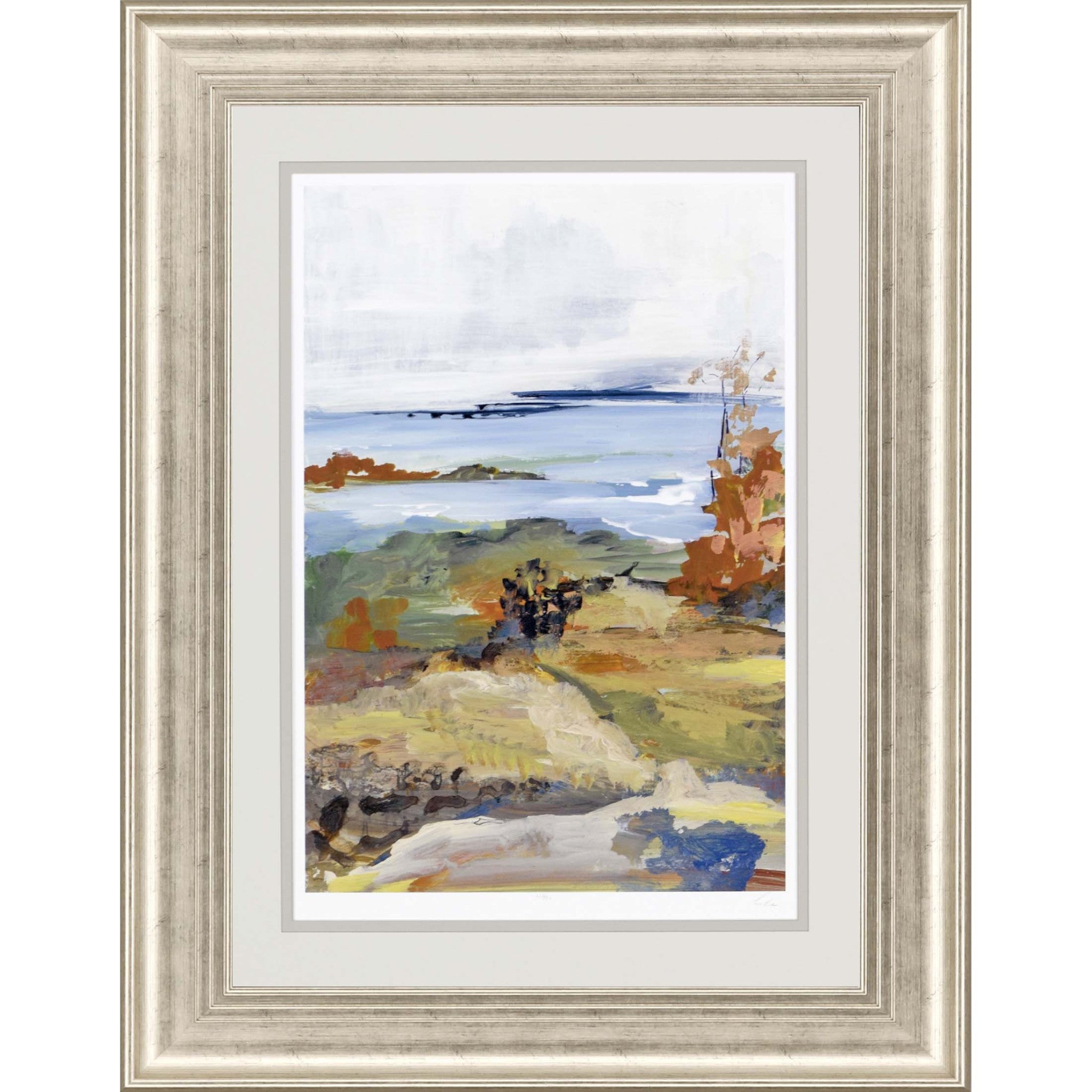 Generosity II Framed Art Silver Picture Frame Print Wall Art