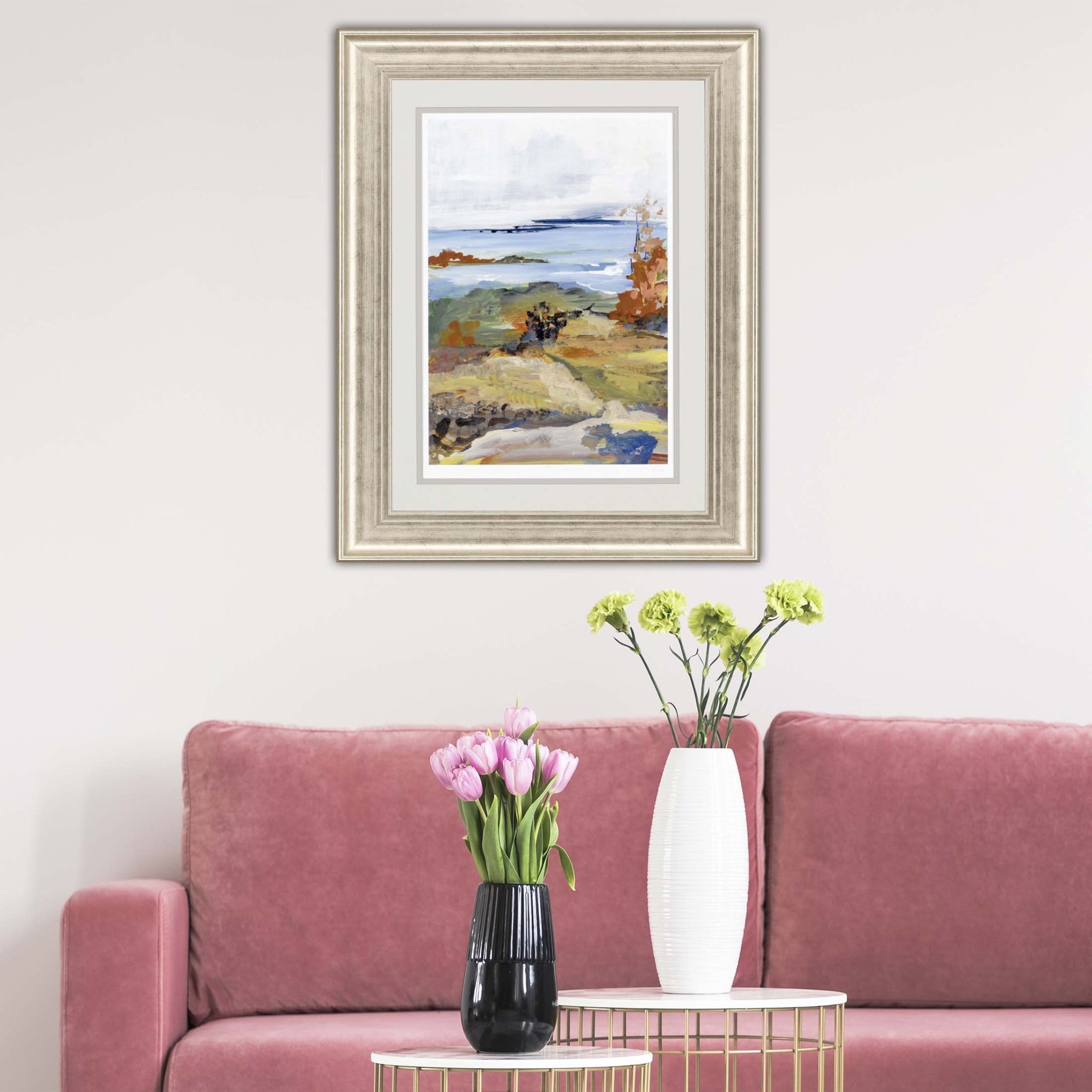 Generosity II Framed Art Silver Picture Frame Print Wall Art