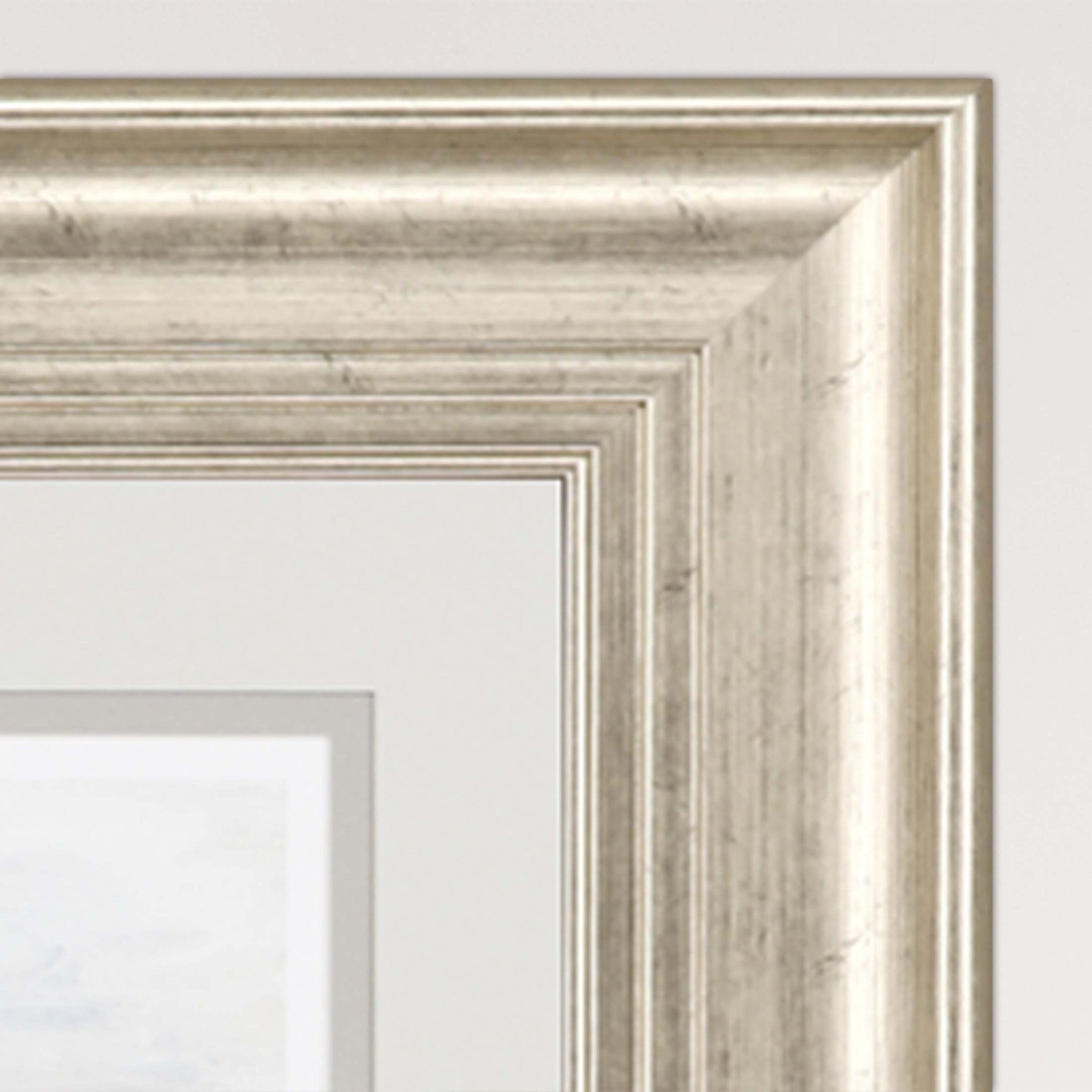 Generosity II Framed Art Silver Picture Frame Print Wall Art