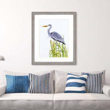 Waterbirds Ii Framed Art Silver Picture Frame Print Wall Art