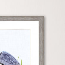 Waterbirds Ii Framed Art Silver Picture Frame Print Wall Art