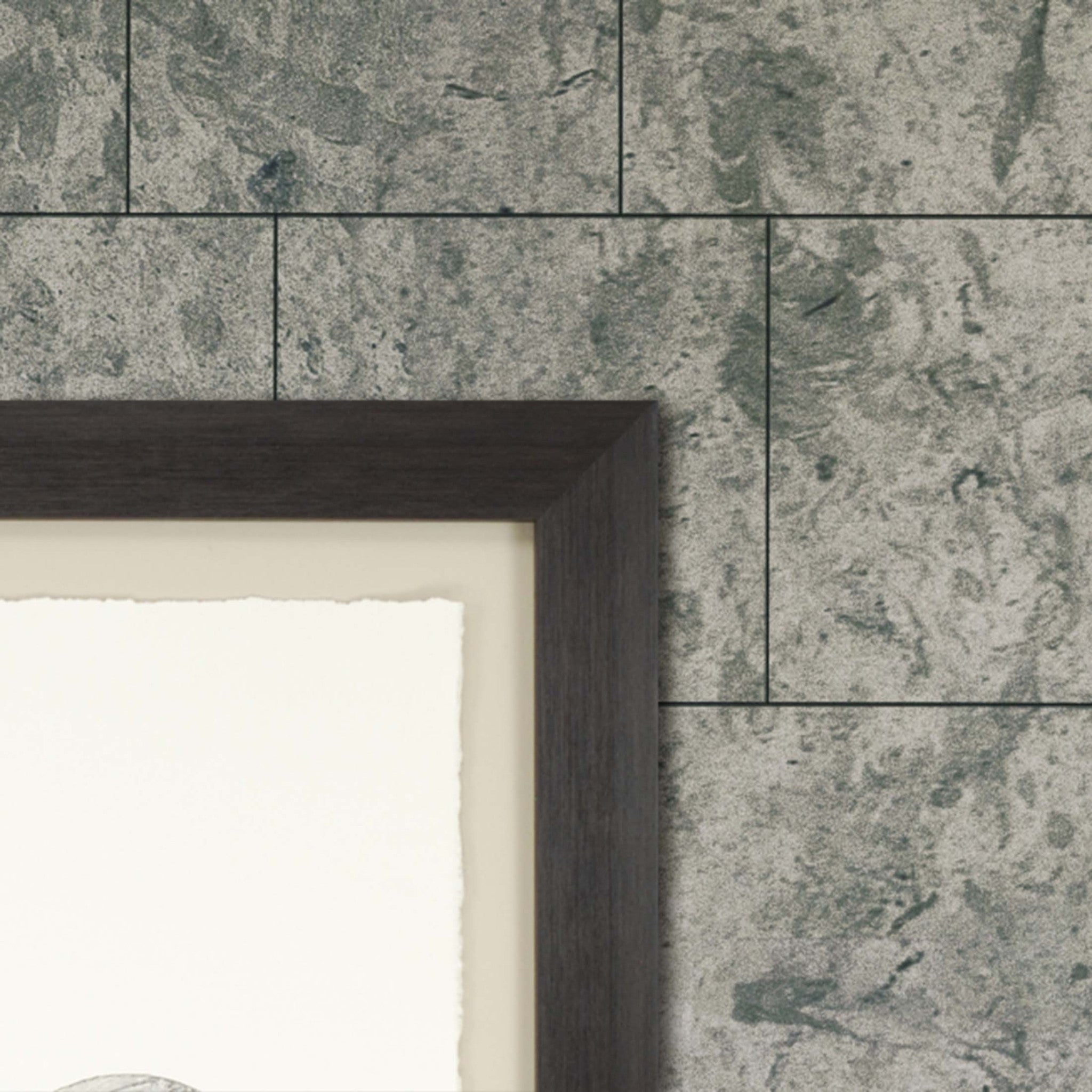 Cinera Framed Art Brown Picture Frame Print Wall Art