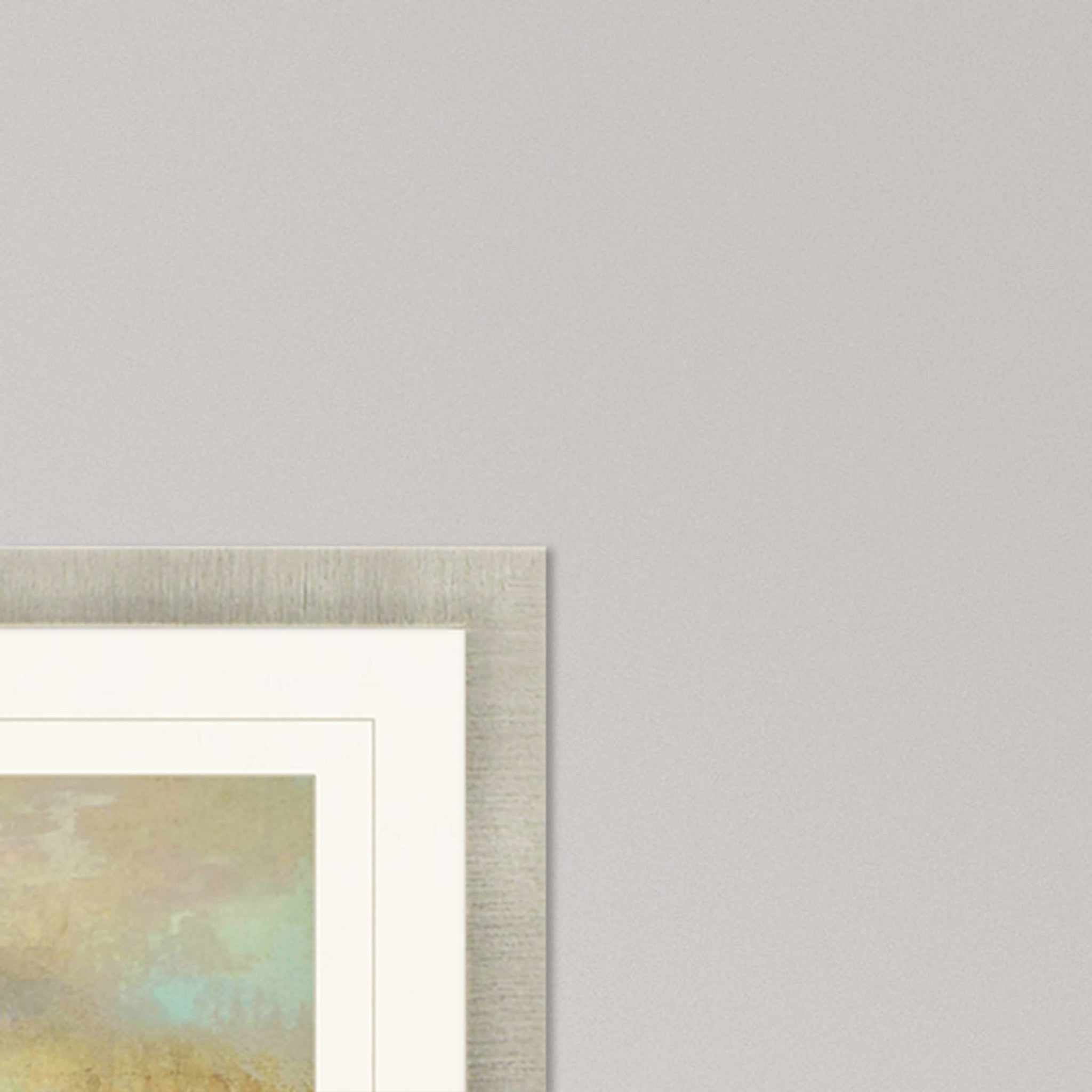 Iridescence Framed Art Gold Picture Frame Print Wall Art