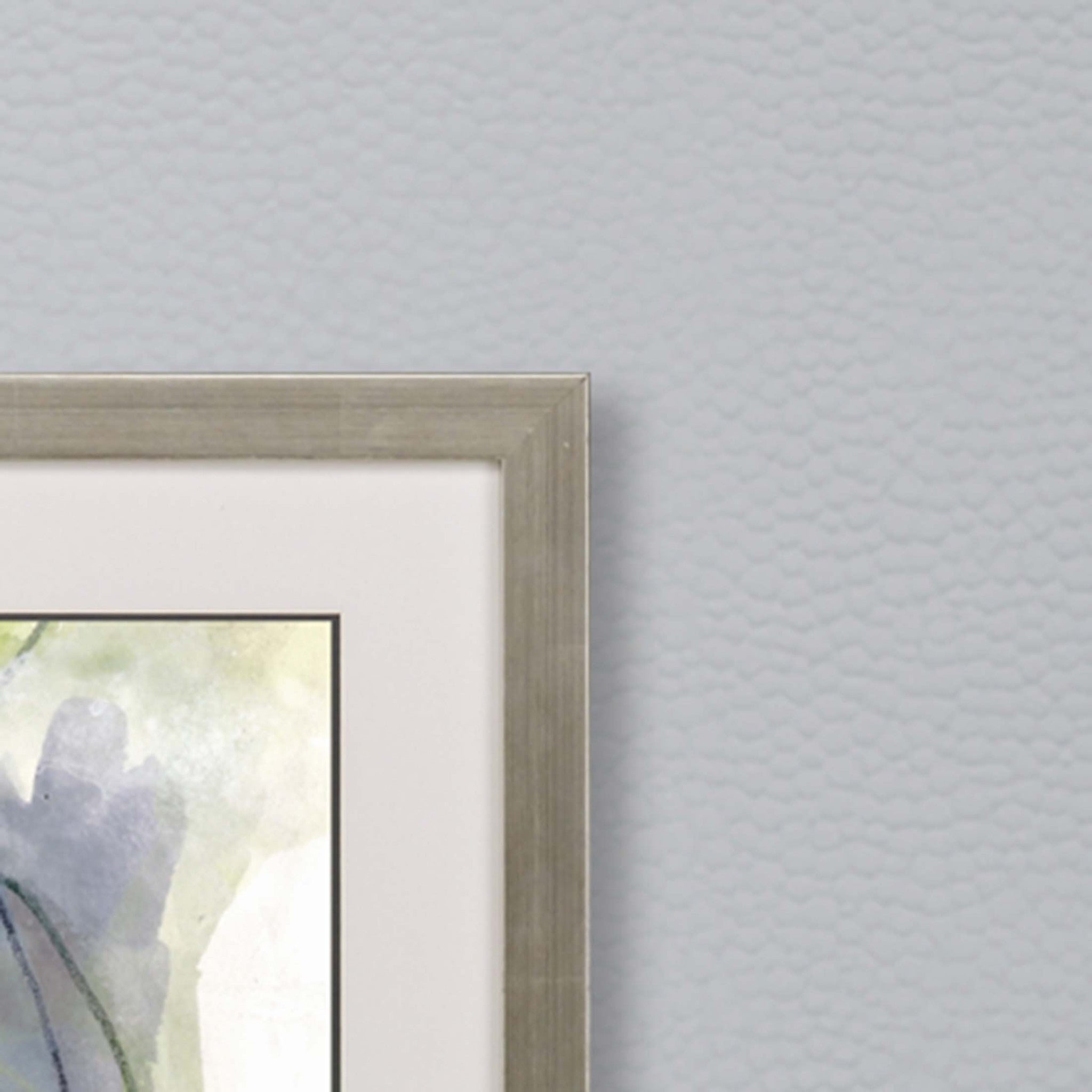 Sea Stone Ii Framed Art Silver Picture Frame Print Wall Art