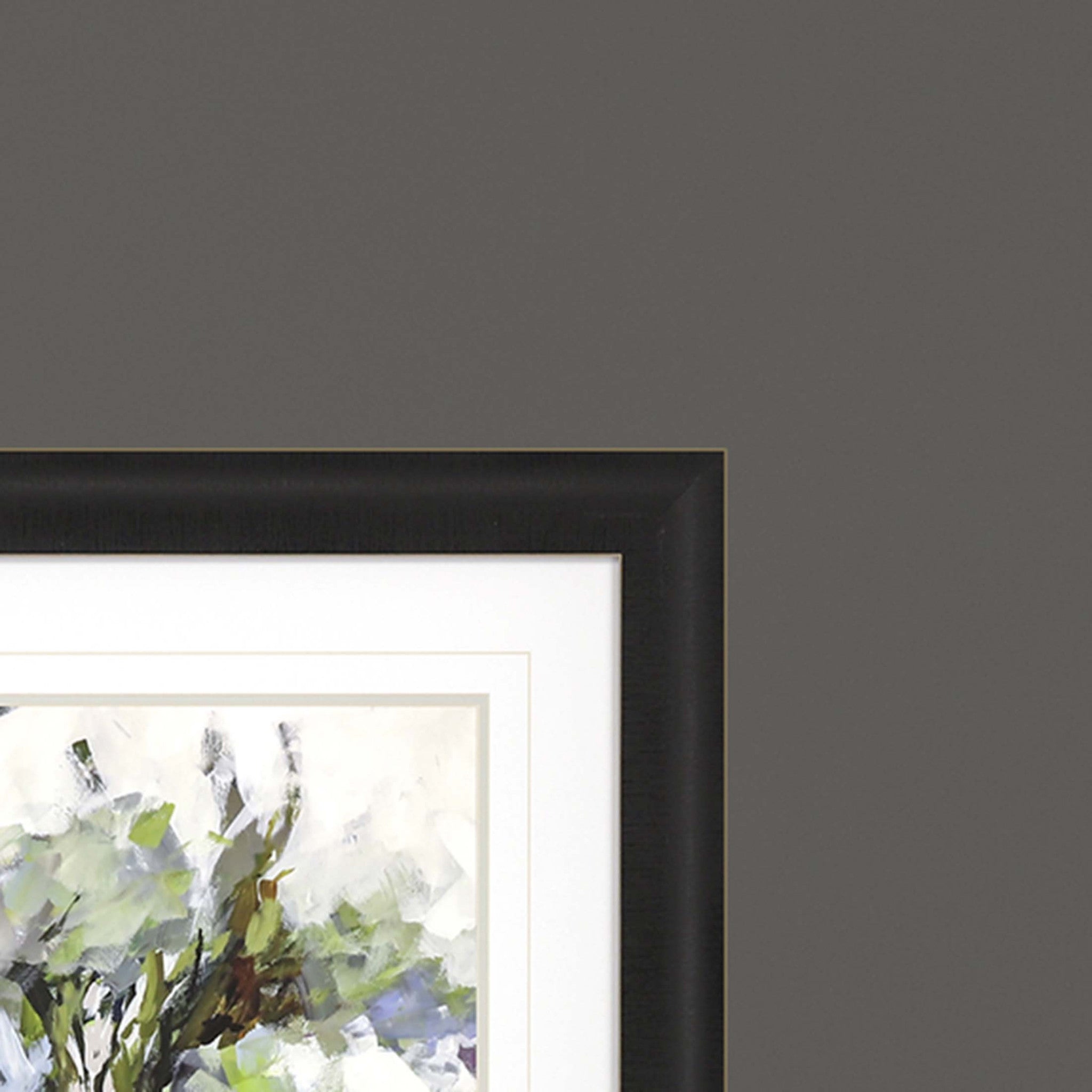 Serene Blossoms 1 Framed Art Brown Picture Frame Print Wall Art