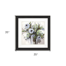 Serene Blossoms 1 Framed Art Brown Picture Frame Print Wall Art