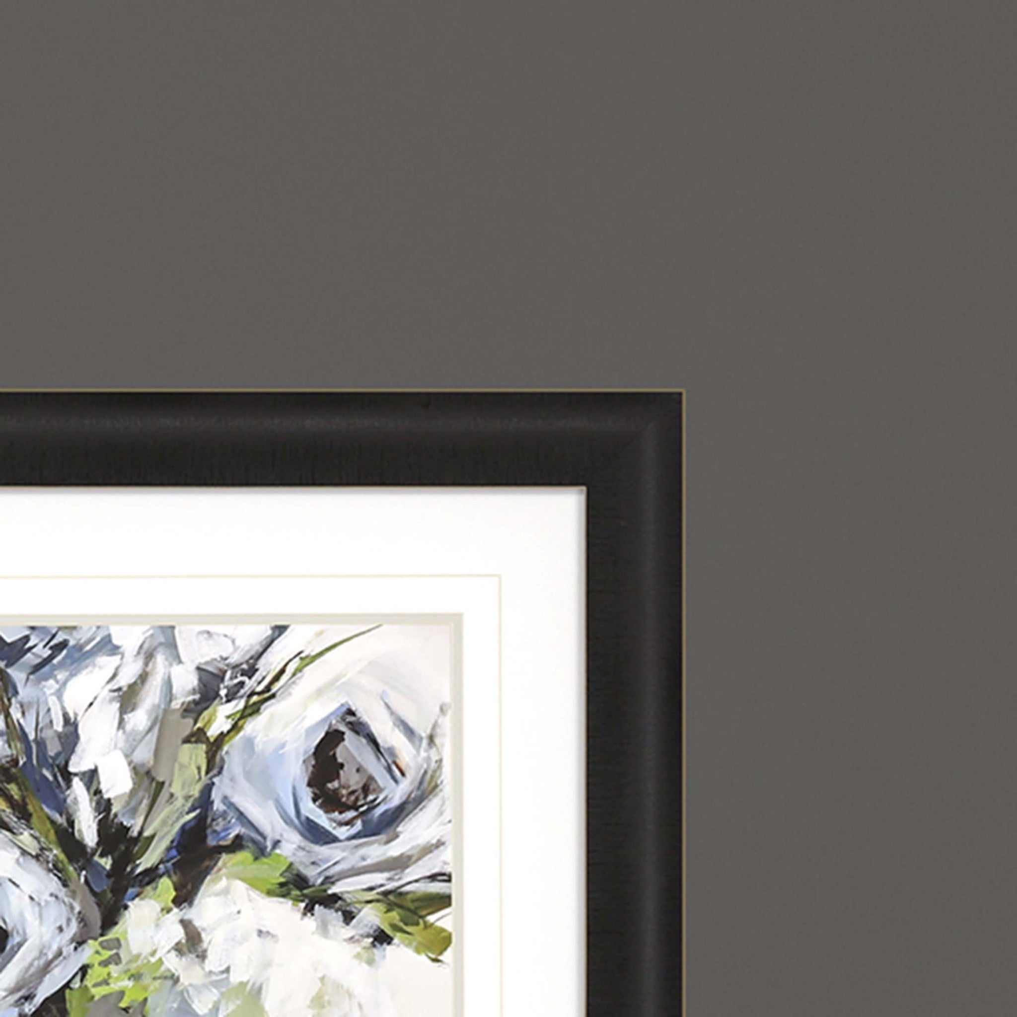 Serene Blossoms 2 Framed Art Brown Picture Frame Print Wall Art