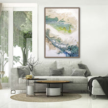 Minutiae Canvas Silver Floater Frame Print Wall Art