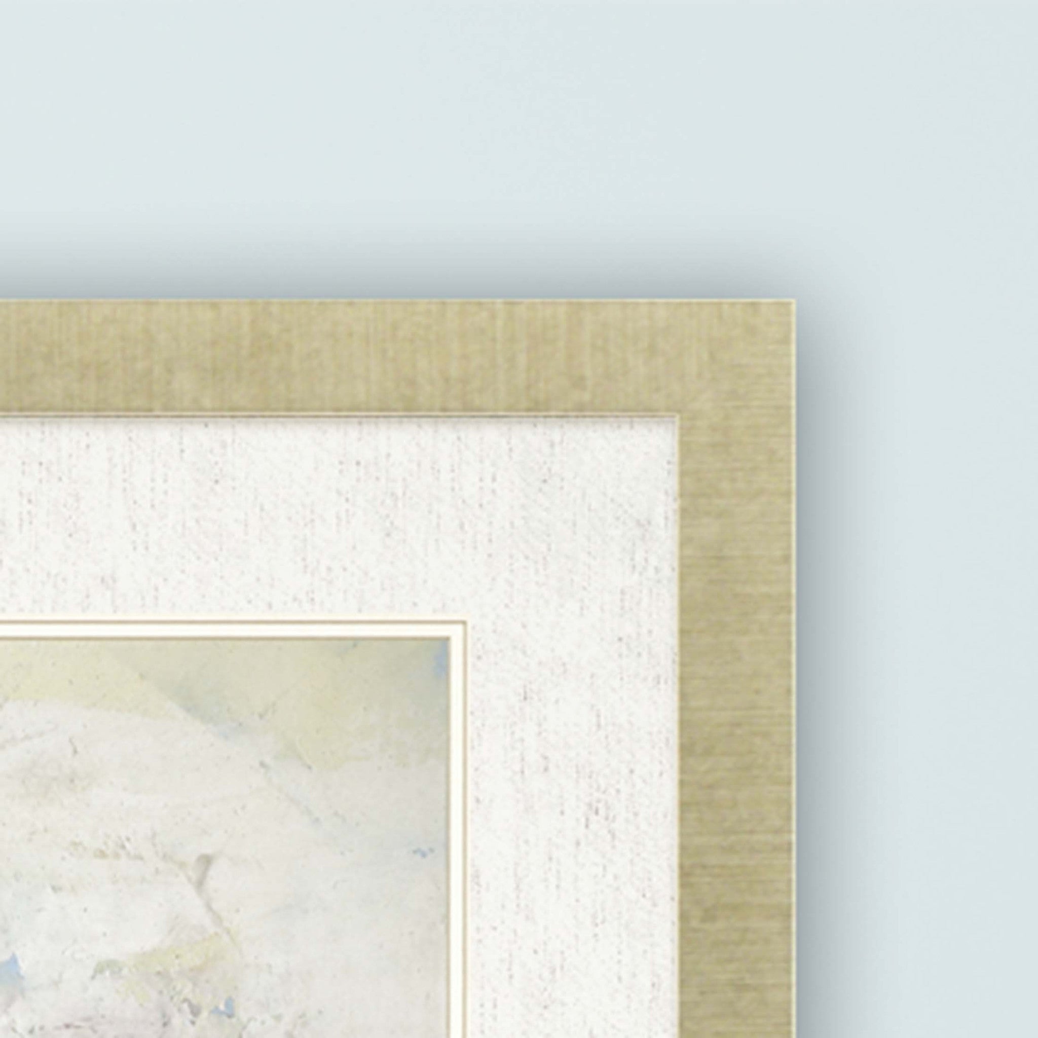 Forest Expanse Ii Framed Art Gold Picture Frame Print Wall Art