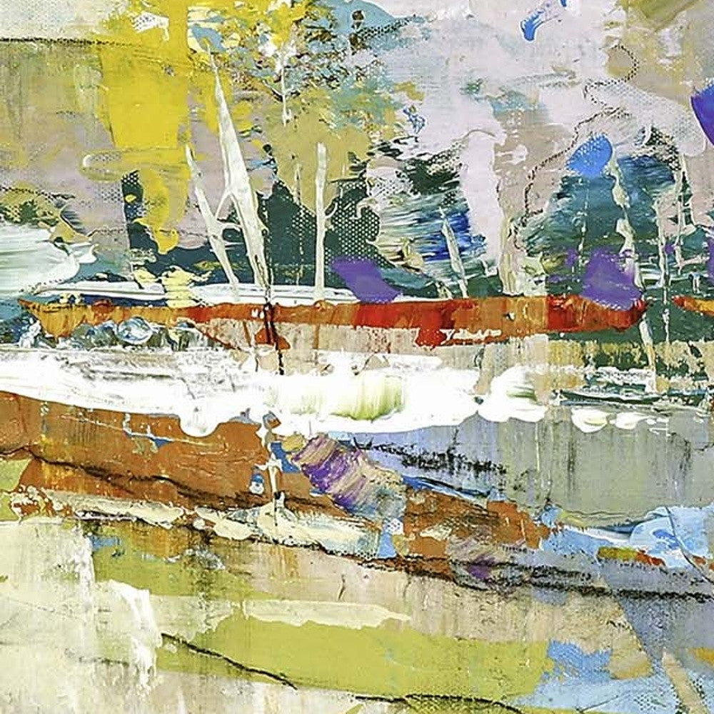 Forest Expanse Ii Framed Art Gold Picture Frame Print Wall Art