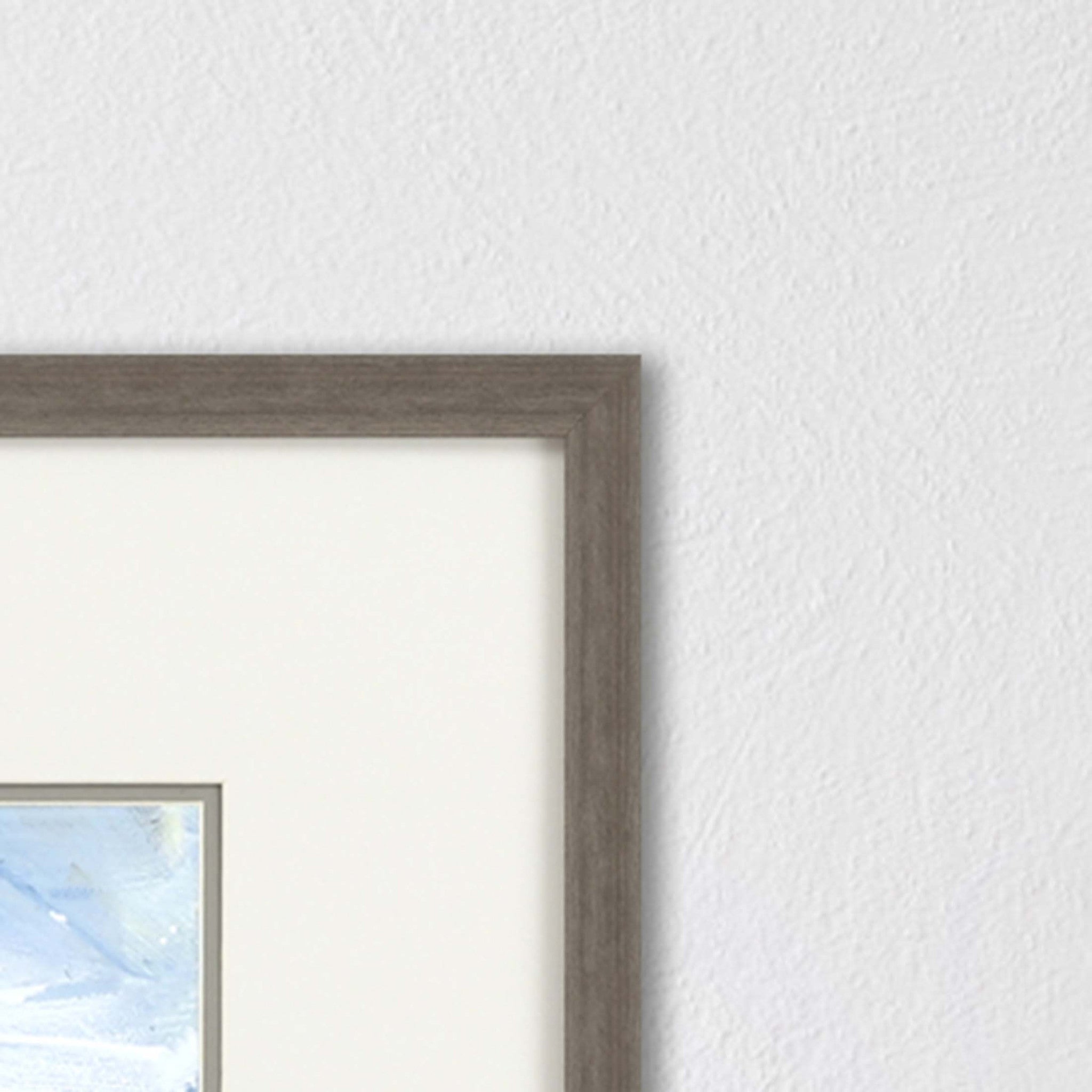 Set Of Two Coastal Sand Set Of 2 Framed Art Brown Picture Frame Print Wall Art