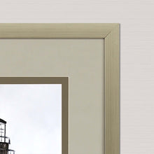 Rustic Lighthouse Ii Framed Art Silver Picture Frame Print Wall Art