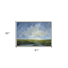 Journey Home Canvas Silver Floater Frame Print Wall Art