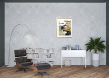 Mainstream I Framed Art Gold Picture Frame Print Wall Art