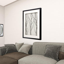 Silent Tree Framed Art Black Picture Frame Print Wall Art