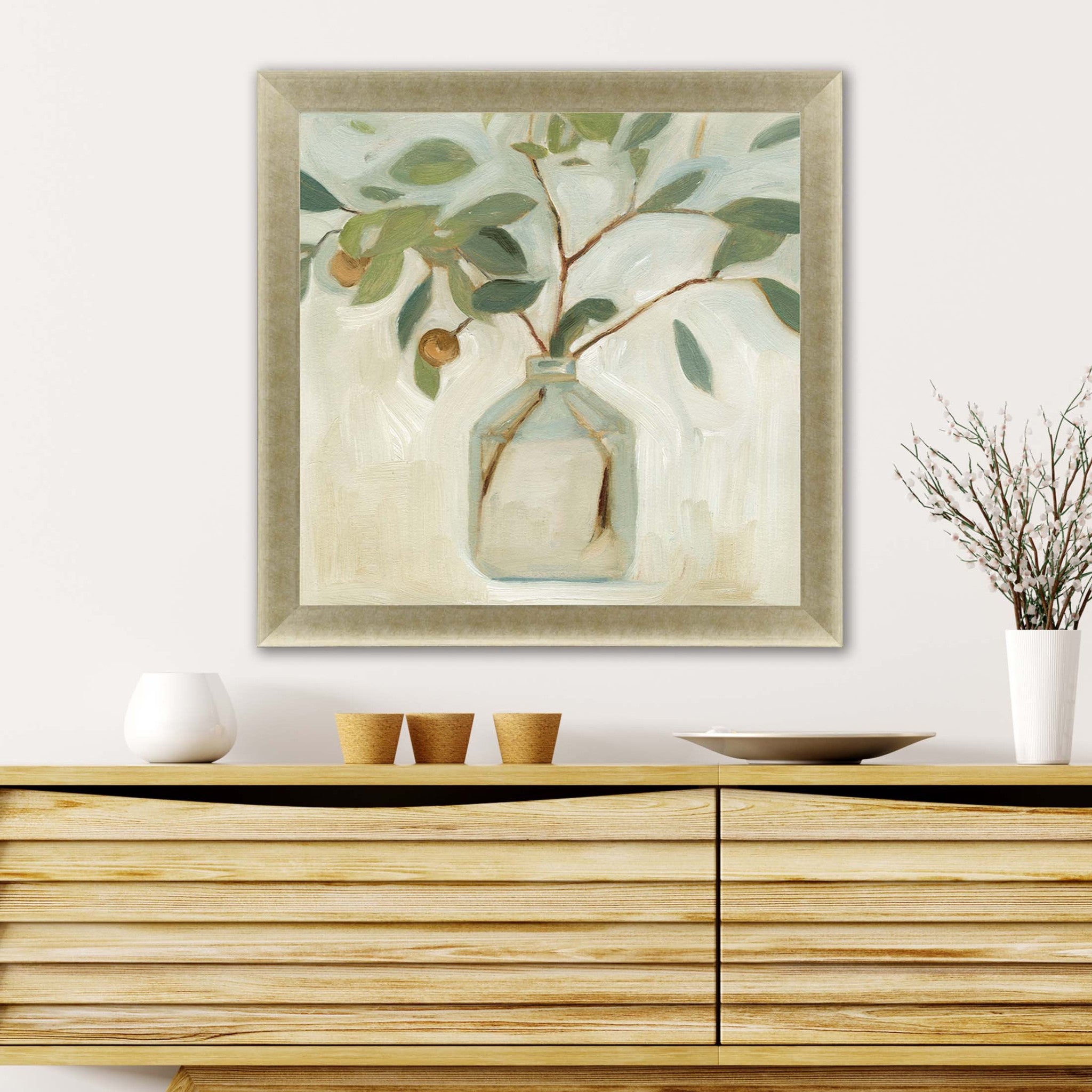 Gold Picture Frame Print Wall Art