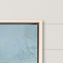 Coastal Sky Canvas White Floater Frame Print Wall Art