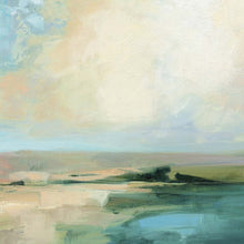 Coastal Sky Canvas White Floater Frame Print Wall Art