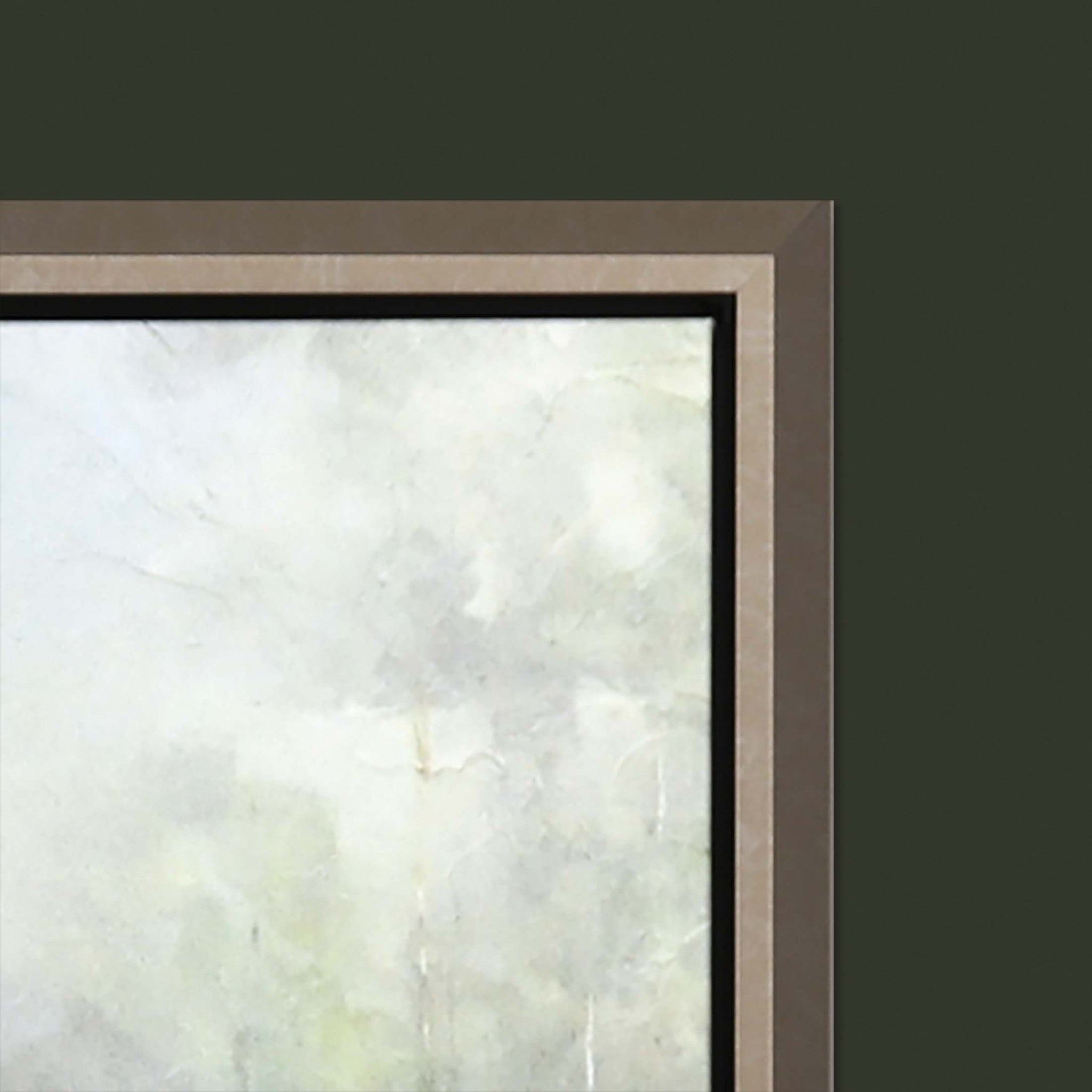 A Quiet Place Canvas Silver Floater Frame Print Wall Art