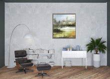 A Quiet Place Canvas Silver Floater Frame Print Wall Art