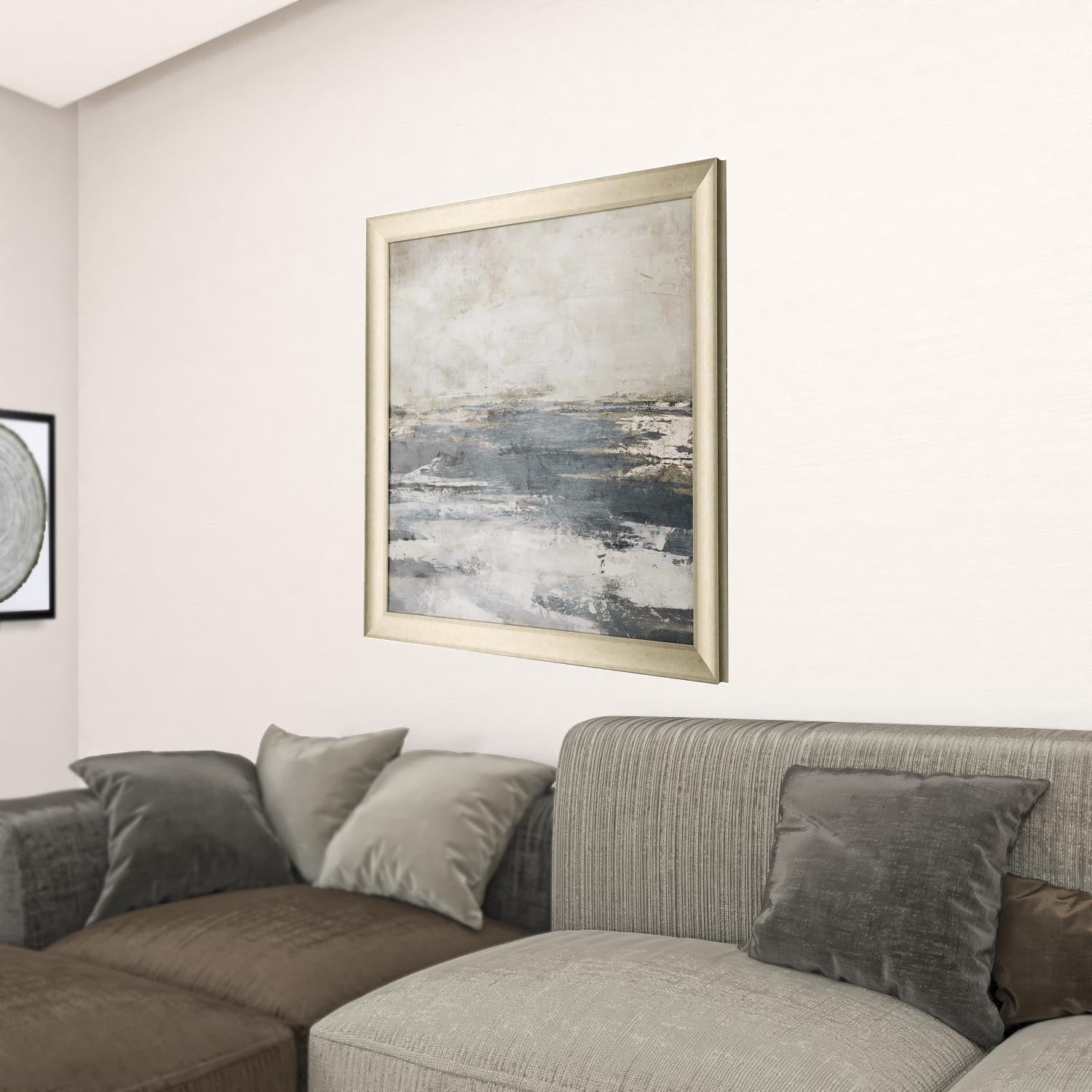 Blue Bay Framed Art Gold Picture Frame Print Wall Art