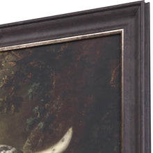 Grey Spotted Hound Framed Art Brown Picture Frame Print Wall Art