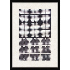 Counterpoint Framed Art Black Picture Frame Print Wall Art