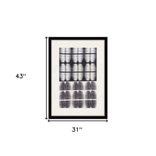 Counterpoint Framed Art Black Picture Frame Print Wall Art