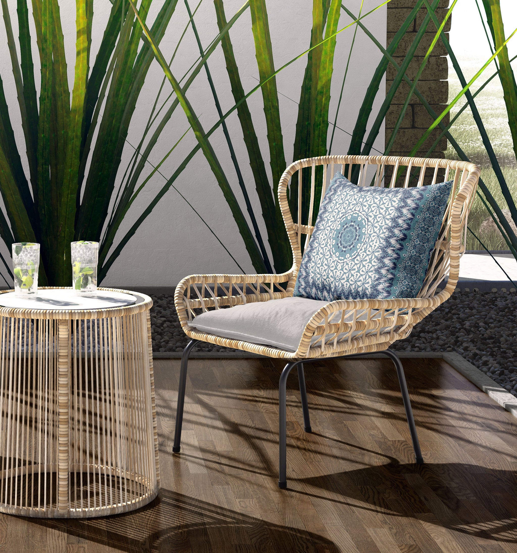 Cojín de gamuza con costura soplada Paisley verde, blanco y rosa de 18 "X 18"