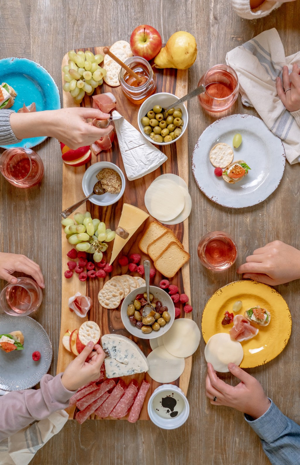 31" Artisan Organic Natural Wood Anti Bacterial Cutting Board